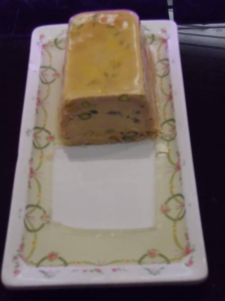 Foie gras en nougat