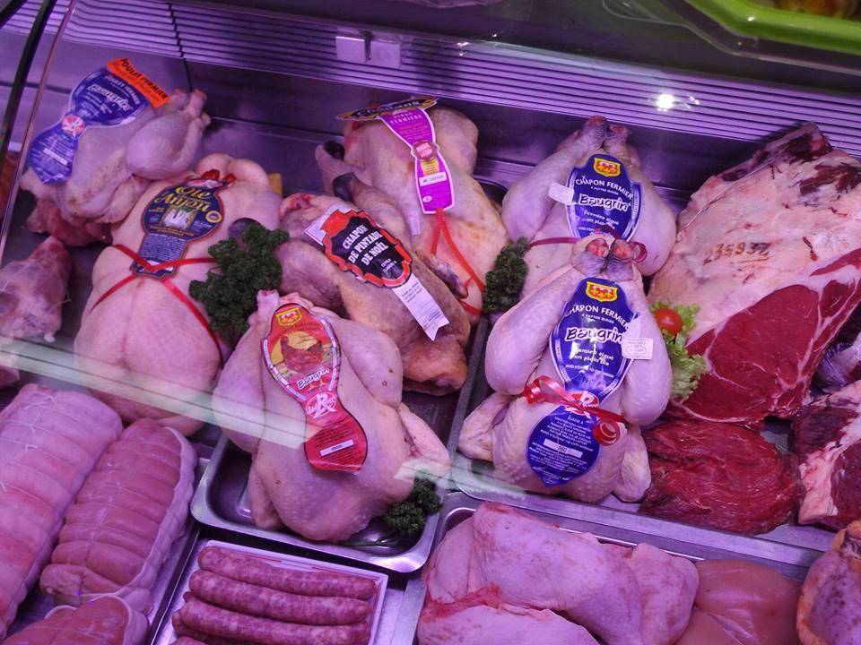 Poulet Oie Chapon fermiers