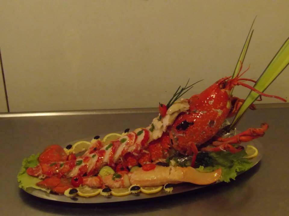 Homard cuit en Bellevue