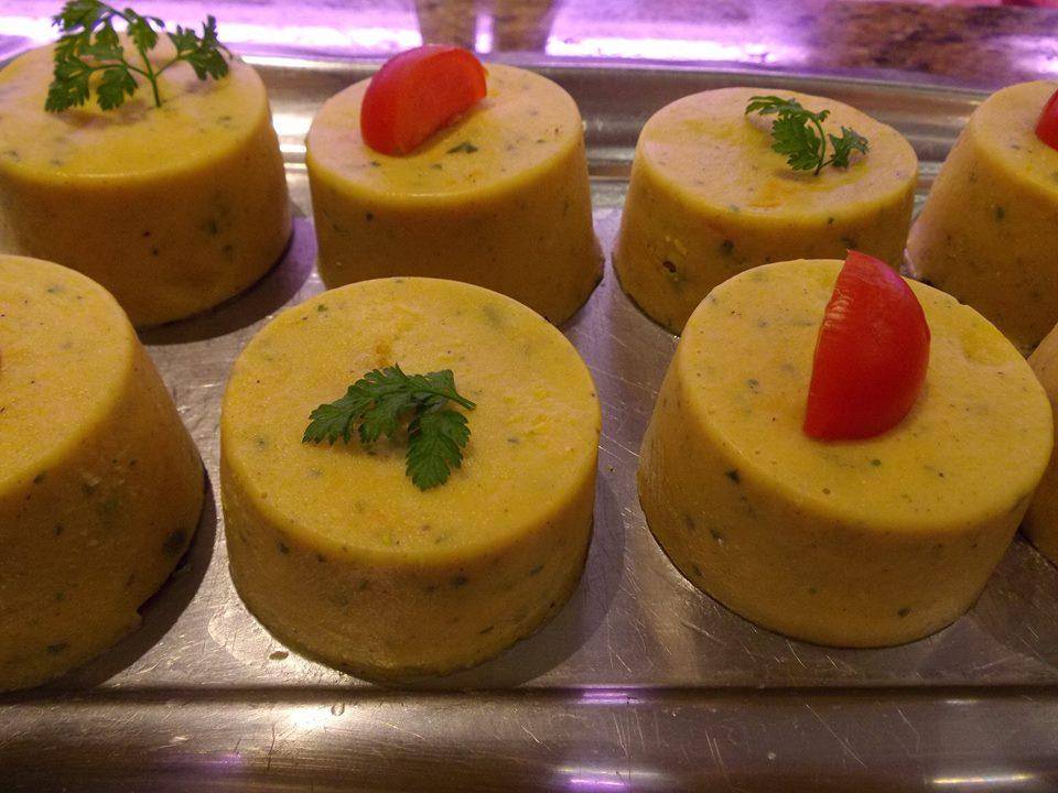 Flan de butternut aux champignons